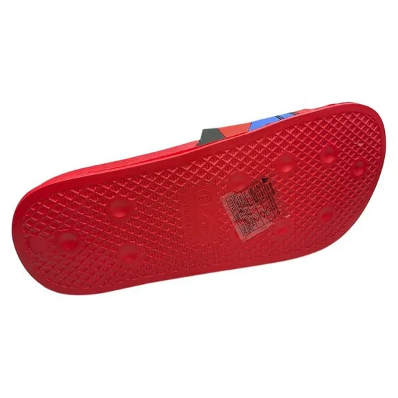 NWT ECKO UNLTD. AUTHENTIC MEN'S 3D LOGO RED SLIP ON SLIDES SANDALS SIZE 8 - Picture 6 of 6